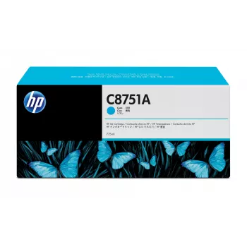 HP C8751A Κυανό Γνήσιο Μελάνι Εκτυπωτή 1 τεμ.