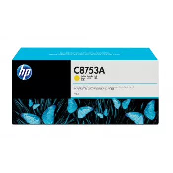 HP C8753A Κίτρινο Γνήσιο Μελάνι Εκτυπωτή 1 τεμ.
