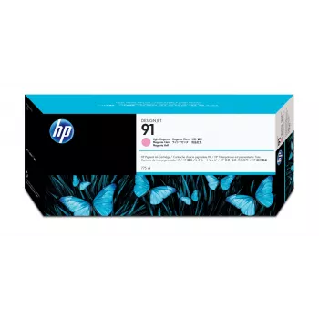 HP 91 775 ml Ανοιχτό Ματζέντα DesignJet Μελάνι Pigment, HP DesignJet Z6100 Σειρά Εκτυπωτών, Θερμικός Inkjet, Ματζέντα, 324 mm, 120 mm, 64 mm
