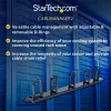 StarTech.com 1U 19 ίντσες Μεταλλικό Πάνελ Διαχείρισης Καλωδίων Rackmount