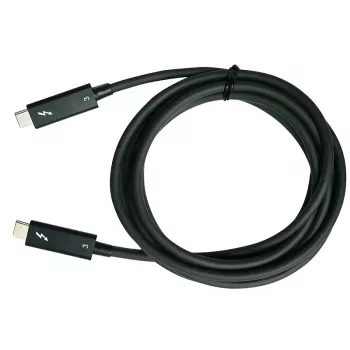 QNAP CAB-TBT315M-40G καλώδιο Thunderbolt 1,5 m 40 Gbit/s μαύρο