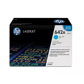 HP 642A κυανό γνήσιο τόνερ LaserJet 1 τεμ.