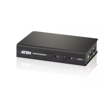 ATEN CS72D Διακόπτης KVM μαύρο