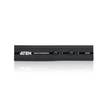 ATEN CS72D Διακόπτης KVM μαύρο