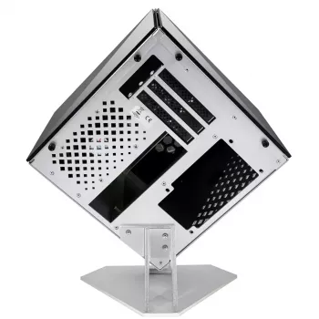 Κουτί PC Azza CUBE MINI 805 Cube ασημί