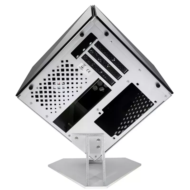 Κουτί PC Azza CUBE MINI 805 Cube ασημί