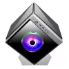 Κουτί PC Azza CUBE MINI 805 Cube ασημί