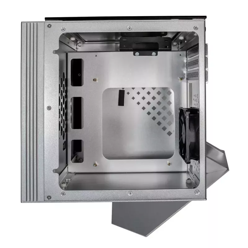 Κουτί PC Azza CUBE MINI 805 Cube ασημί