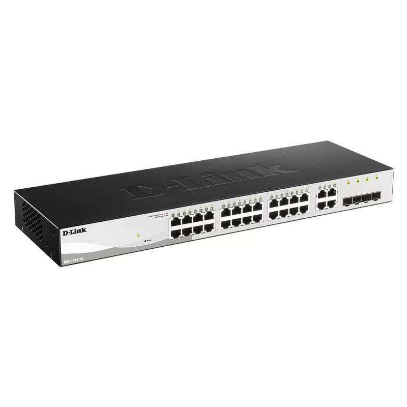 D-Link 28-Port Gigabit Smart Managed Switch με 4 Combo-Ports