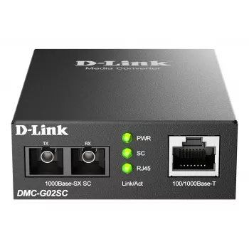 Μετατροπέας μέσου D-Link 100/1000Base-T σε 1000Base-SX SC πολυτροπικό (550 m)