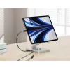 Conceptronic DONN26G, Ασημί, Tablet, Βάση πολυμέσων, Αλουμίνιο, 100 W, MicroSD (TransFlash), SD, SDHC, SDXC