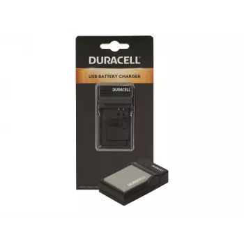Duracell Φορτιστής μπαταρίας ψηφιακής φωτογραφικής μηχανής, USB, Φορτιστής εσωτερικού χώρου, Olympus BLN-1, Μαύρο, 5 V, 5 V