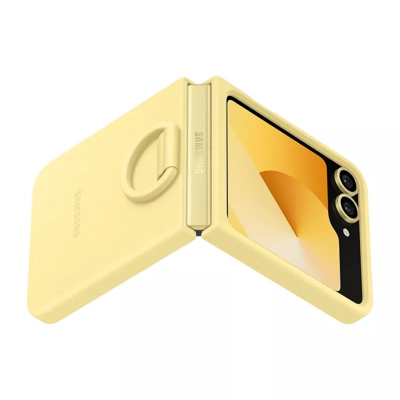 Samsung EF-PF741TYEGWW Θήκη κινητού 17 cm (6,7 ίντσες) Cover Κίτρινο