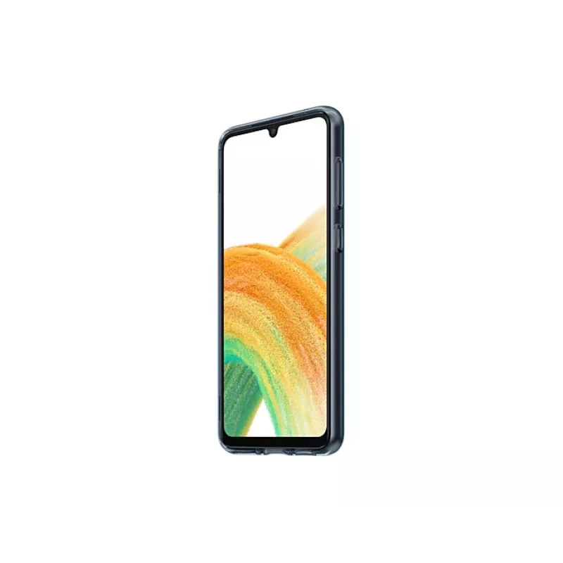 Samsung EF-XA336CBEGWW κάλυμμα Slim Strap Cover για Galaxy A33 5G, πολυανθρακικό/TPU, μαύρο