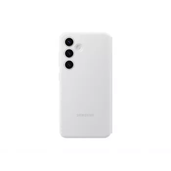 Θήκη Wallet Samsung Galaxy S24 λευκή 6,2 ίντσες 1 υποδοχή κάρτας