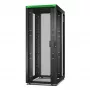 Ικρίωμα δικτύου APC Easy Rack ER8220, 42U, 800 x 1200 mm, με οροφή, τροχούς, πόδια, 4 βραχίονες και πάτο, χωρίς πλαϊνά πάνελ, μαύρο