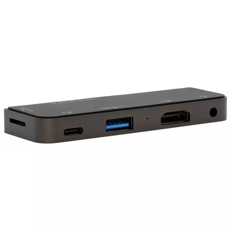 Βάση φορητού υπολογιστή EXSYS EX-1222HM USB 3.2 Gen 1 Type-C ανθρακί