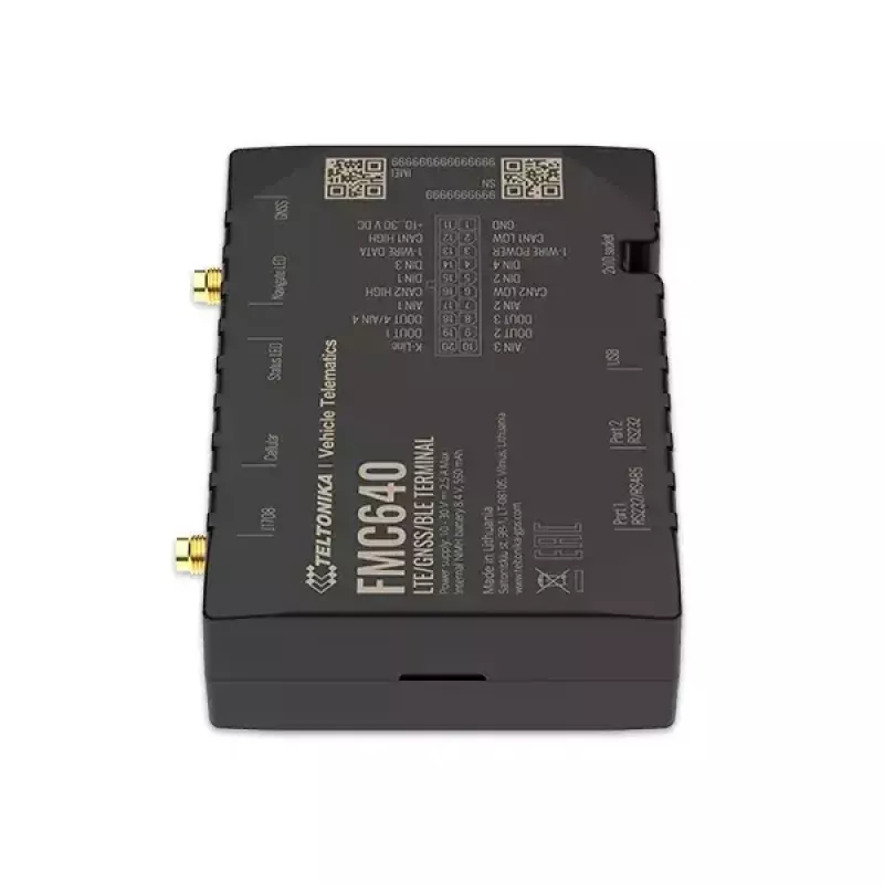 GPS tracker Teltonika FMC640 Αυτοκίνητο Μαύρο