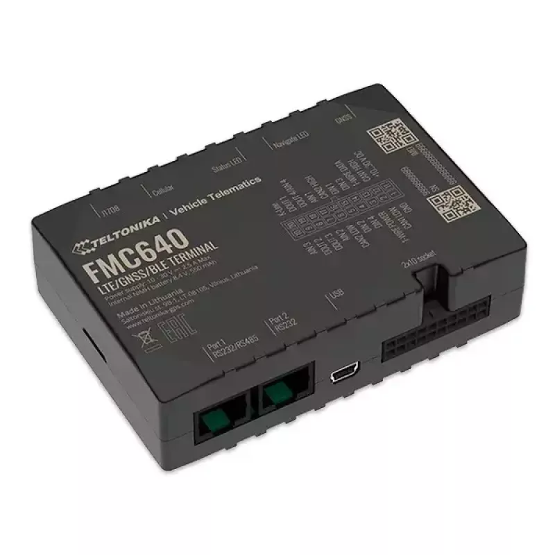 GPS tracker Teltonika FMC640 Αυτοκίνητο Μαύρο