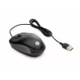 HP USB Travel Mouse, αμφίχειρο, οπτικό, USB Type-A, 1000 DPI, μαύρο