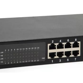 Μη διαχειριζόμενο switch LevelOne GEP-2421W500 24-Port Gigabit PoE