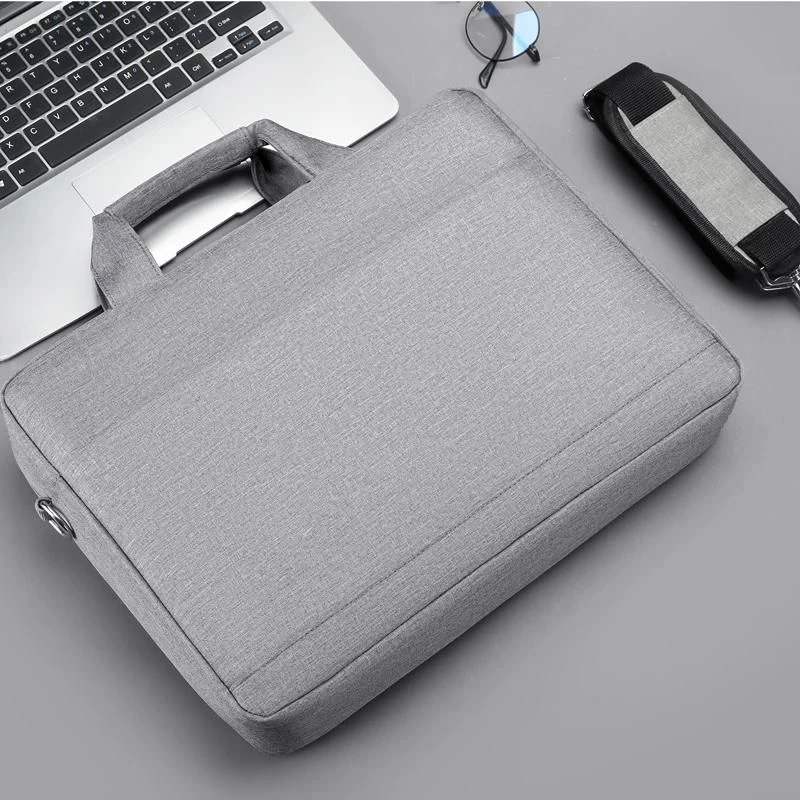 eSTUFF GLB201612 τσάντα laptop 35,8 cm (14,1 ίντσες) τσάντα ώμου γκρι