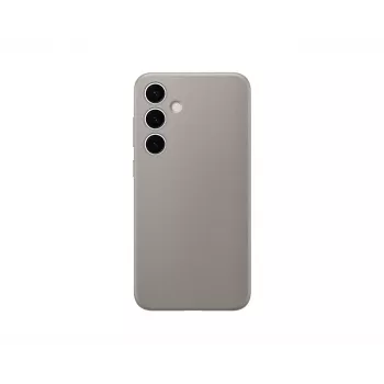 Θήκη vegan δέρματος Samsung Galaxy S24+ ταυ μονόχρωμη