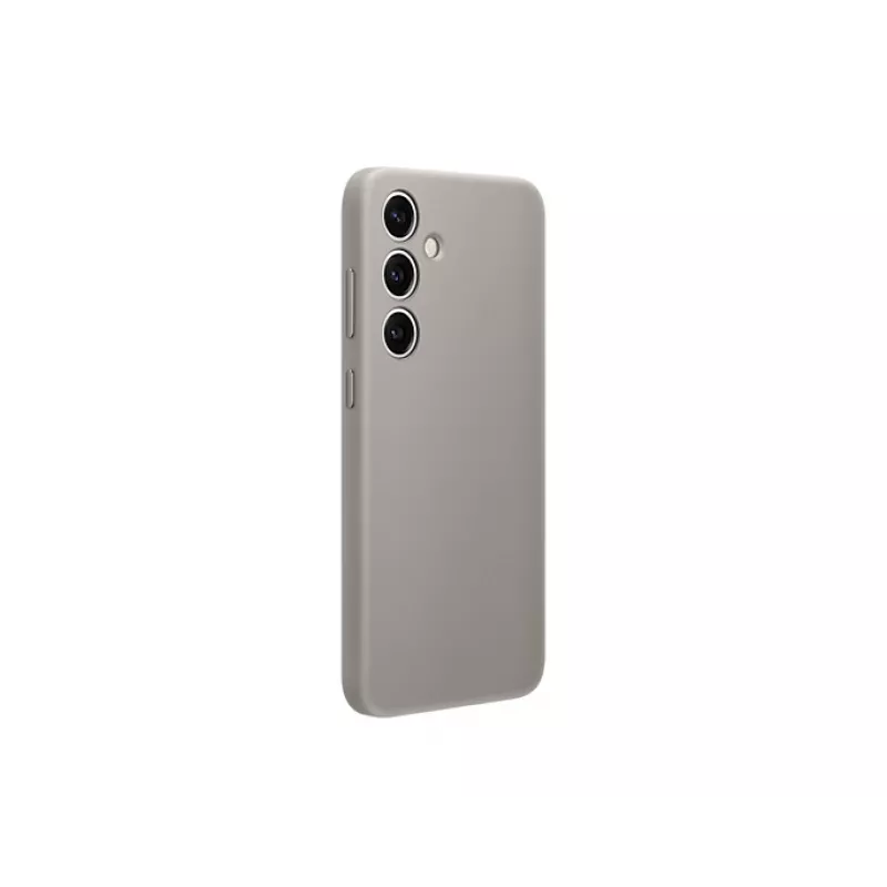 Θήκη vegan δέρματος Samsung Galaxy S24+ ταυ μονόχρωμη