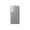 Θήκη vegan δέρματος Samsung Galaxy S24+ ταυ μονόχρωμη