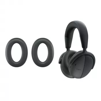 DELL Pro Premium Wireless Headset Μαξιλαράκια αυτιών - HE724, Σετ μαξιλαριών/δακτυλίων, Τεχνητό δέρμα, Αφρός μνήμης, 27,76 g