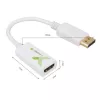 Techly IADAP-DP-HDMIFP αντάπτορας DisplayPort 1.2 σε HDMI, DisplayPort αρσενικό σε HDMI θηλυκό, παθητικός