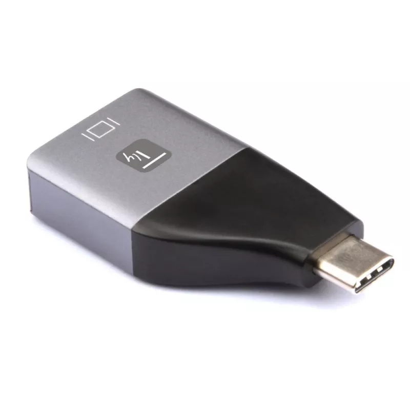 Techly IADAP USBC-DP4K προσαρμογέας γραφικών USB 3840 x 2160 pixel μαύρο, ασημί