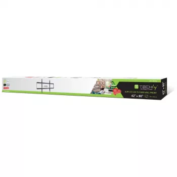 Techly ICA-PLB 162XL βάση τοίχου TV 2,03 m (80 ίντσες) μαύρο