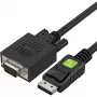Techly Καλώδιο οθόνης DisplayPort σε VGA 3 m ICOC DSP-V-030