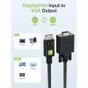 Techly Καλώδιο οθόνης DisplayPort σε VGA 3 m ICOC DSP-V-030