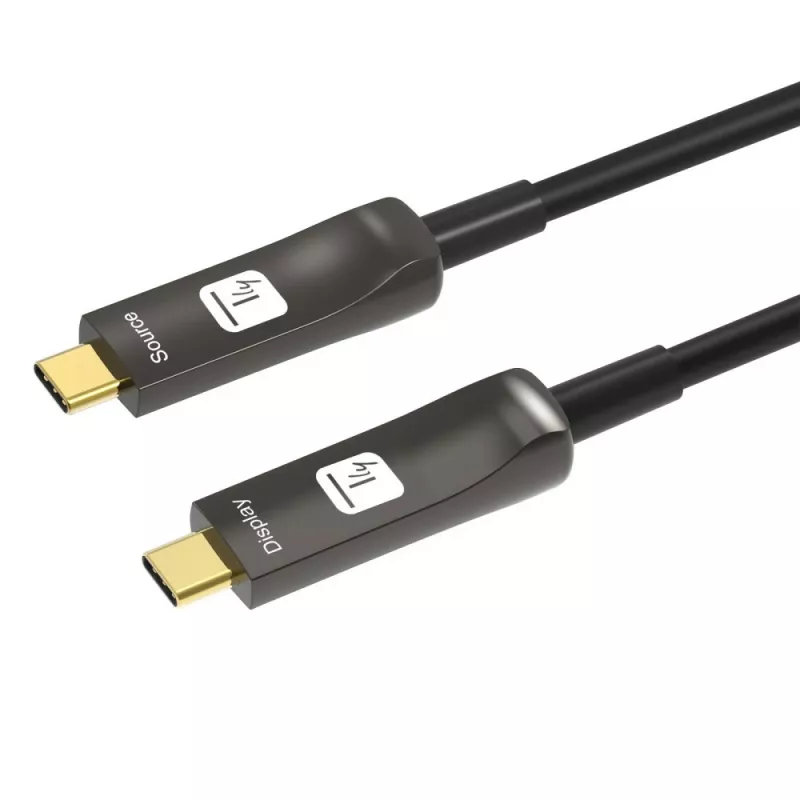 Techly ICOC-U3C-HY-010 Καλώδιο USB 10 m USB-C μαύρο