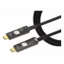 Techly ICOC-U3C-HY-020 Καλώδιο USB 20 m USB-C μαύρο