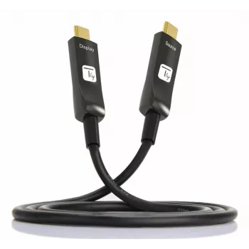 Techly ICOC-U3C-HY-020 Καλώδιο USB 20 m USB-C μαύρο