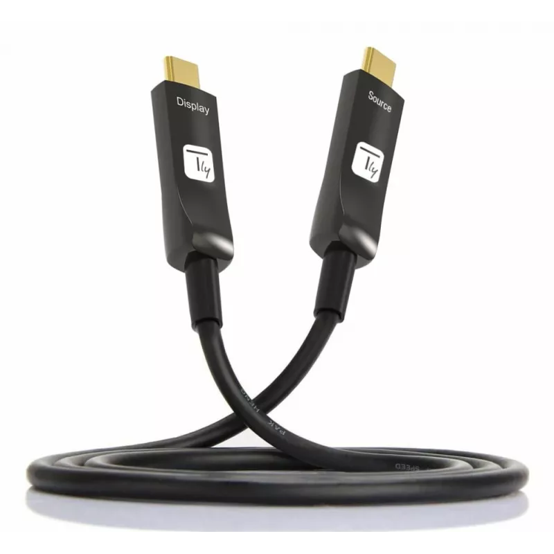 Techly ICOC-U3C-HY-020 Καλώδιο USB 20 m USB-C μαύρο