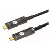 Techly ICOC-U3C-HY-020 Καλώδιο USB 20 m USB-C μαύρο