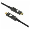 Techly ICOC-U3C-HY-020 Καλώδιο USB 20 m USB-C μαύρο