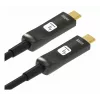 Techly ICOC-U3C-HY-020 Καλώδιο USB 20 m USB-C μαύρο