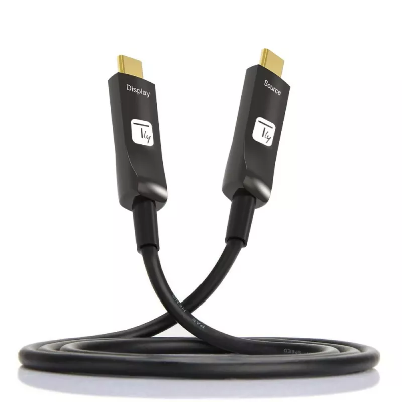Techly ICOC-U3C-HY-030 Καλώδιο USB 30 m USB-C μαύρο