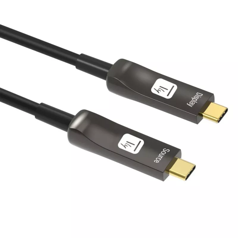 Techly ICOC-U3C-HY-030 Καλώδιο USB 30 m USB-C μαύρο