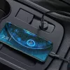Techly μίνι φορτιστής αυτοκινήτου USB-A και USB-C Quick Charge 3.0 38W σε μαύρο μέταλλο
