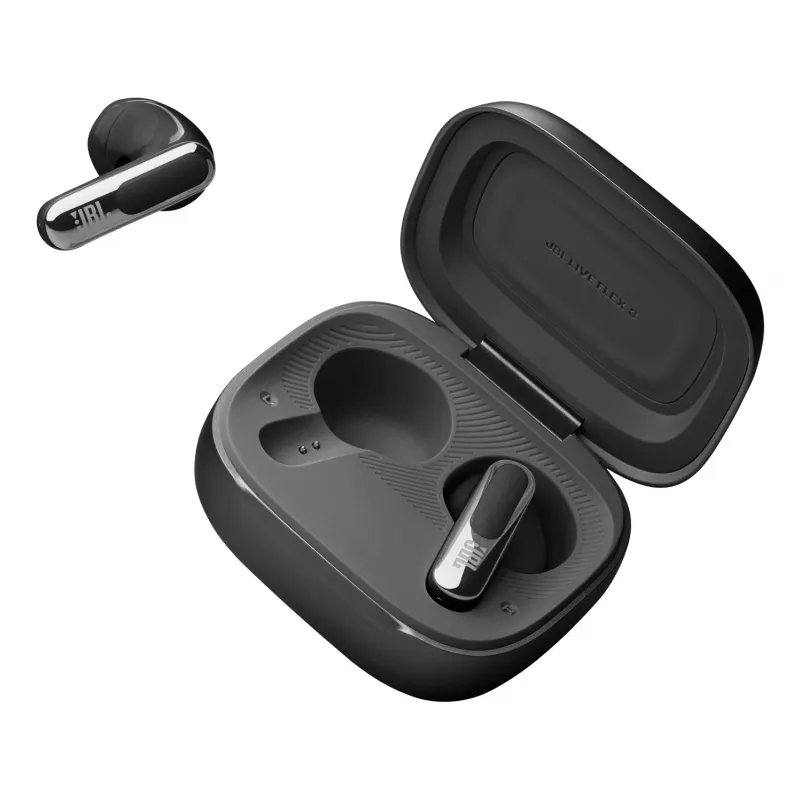 Headset JBL Live Flex 3 ασύρματα in-ear τηλεφωνία/μουσική/αθλητισμός/καθημερινή χρήση μαύρα