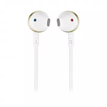 Headset JBL Tune 205BT ασύρματα in-ear κλήσεις/μουσική Bluetooth σαμπάνια, χρυσό