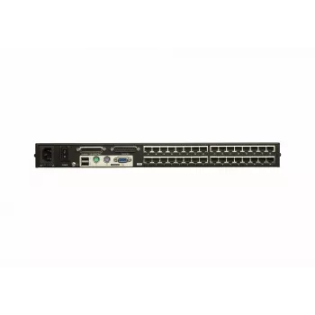 ATEN Διακόπτης KVM 32-Port Cat 5e/6, 1920 x 1200 Pixel, Ethernet LAN, Full HD, τοποθέτηση σε rack, 4,8 W, 1HE