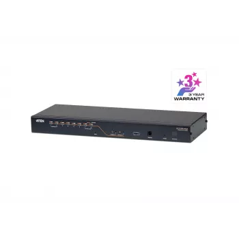 Διακόπτης KVM ATEN KH2508A μαύρο