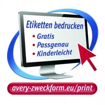 Αυτοκόλλητη ετικέτα ορθογώνια Avery L6103-20
